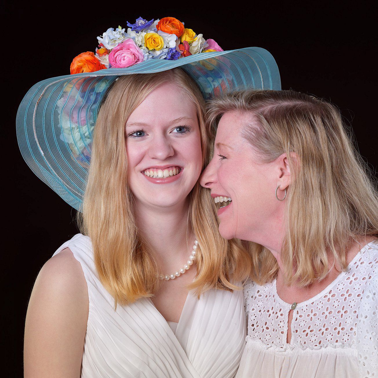 Rubarts mother and daughter portrait Hockaday graduation day